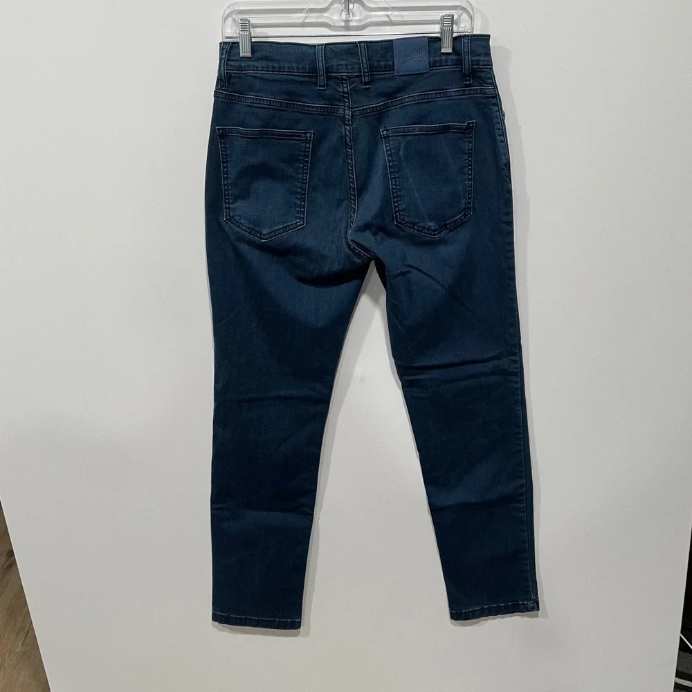 Mugsy‎ Jeans Men's Studio Blues Slim Fit Dark Wash Denim Pants FLX3NSB-30x32